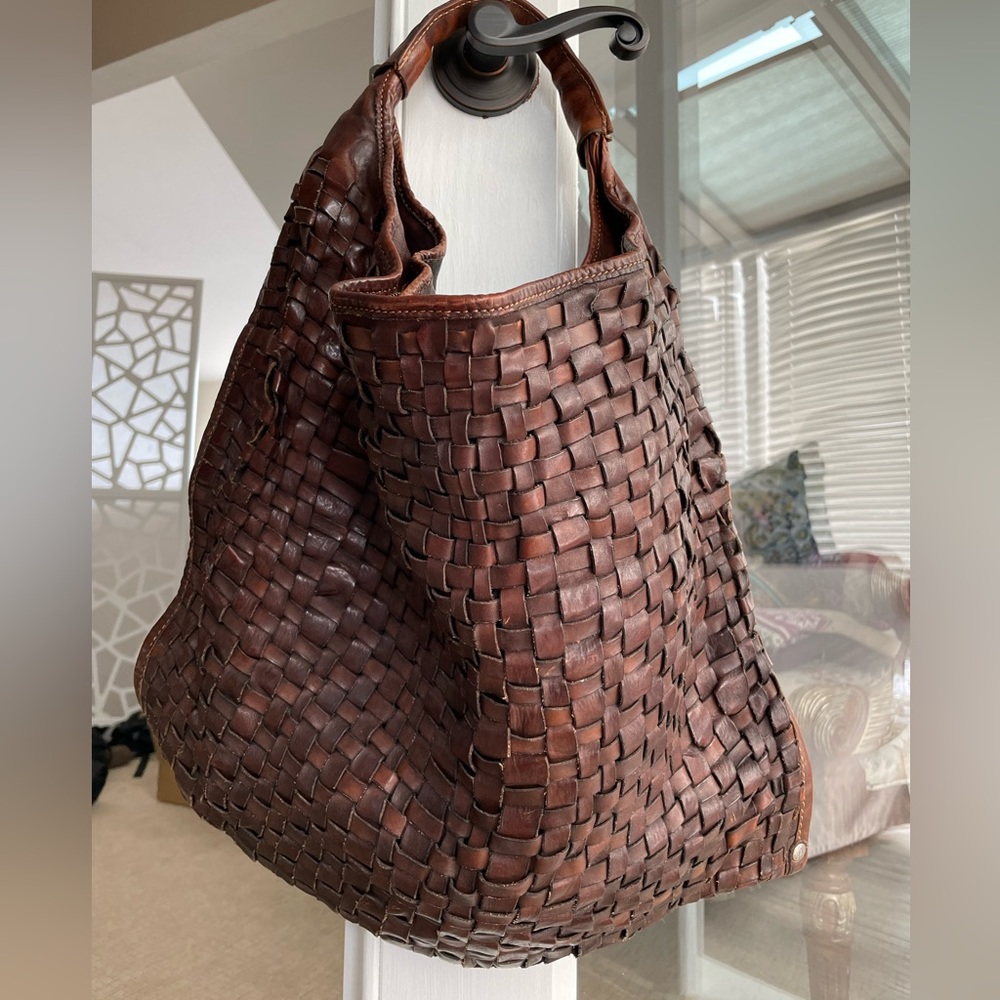 Campomaggi Italian leather hobo bag